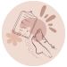 Illustration bloc note pied prestation réflexologie