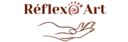 Logo Réflexo Art couleurs fond transparent